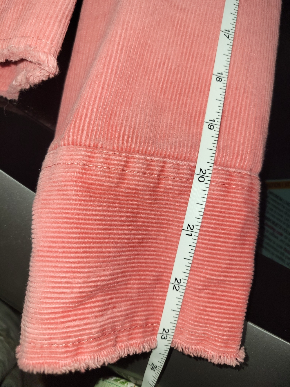 Boden Coral/Pink Cordoroy Lined Jacket UK10/US6 EUC - Picture 5 of 10